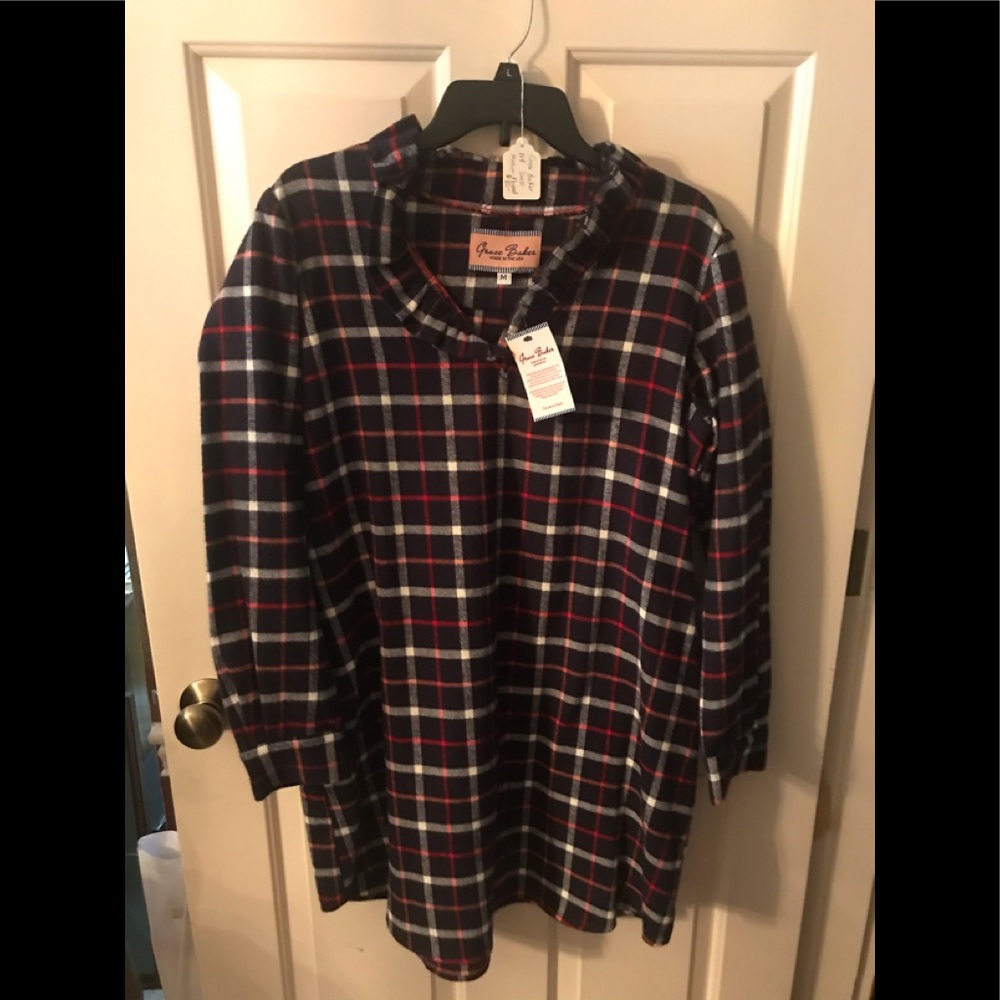 Grace Baker Flannel Dress